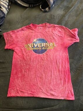 Universal Pink Universal Studios Graphic Tee